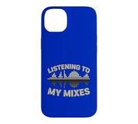 Custodia per iPhone 14 Plus Produttore musicale DJ Ascolto dei miei mix Sound Wave