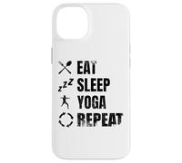 Custodia per iPhone 14 Plus Programma giornaliero di yoga Esercizio di yoga