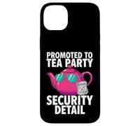 Custodia per iPhone 14 Plus Promoted To Tea Party Security Detail Funny Dad