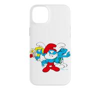 Custodia per iPhone 14 Plus Puffi Grande Papà Puffetta Brainy Cartoon 80s 90s Retro Pose