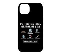 Custodia per iPhone 14 Plus Put On The Full Armor God Funny Saying Christian