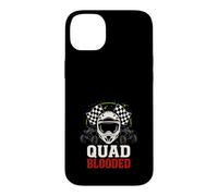 Custodia per iPhone 14 Plus Quad Racing ATV Rider quattro Wheeler Off Road Dirt Track