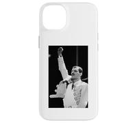 Custodia per iPhone 14 Plus Queen Magic Tour dal vivo Freddie Mercury Wembley '86