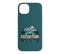 Custodia per iPhone 14 Plus Queenstown Nuova Zelanda Laghi Picchi Avventura