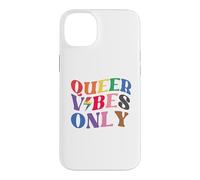 Custodia per iPhone 14 Plus Queer Vibes Only Gay Pride Month LGBTQ Rainbow Pride Lesbian