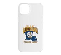 Custodia per iPhone 14 Plus Questo è il mio Louisiana Pajama State Bayou Pride