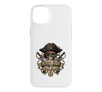 Custodia per iPhone 14 Plus Raise Hell & Set Sail Pirate Skull - Avventura nautica