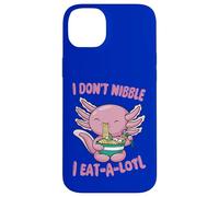 Custodia per iPhone 14 Plus Ramen Pun I Don't Nibble I Eat-A-Lotl Sea Creature
