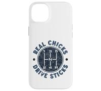 Custodia per iPhone 14 Plus Real Chicks Drive Sticks Auto Cinque Velocità Cambio Manuale Divertente