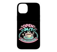 Custodia per iPhone 14 Plus Realizzato da Coffee Vintage Cafe Sign Graphic