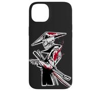 Custodia per iPhone 14 Plus Reaper Raiden Samurai Guerriero Spada Katana