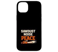 Custodia per iPhone 14 Plus Registrazione Terapia Logger Terapia Umorismo Motosega Life Forest