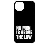 Custodia per iPhone 14 Plus Resistere Nessun uomo è al di sopra della legge Giustizia americana Democrazia