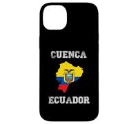 Custodia per iPhone 14 Plus Retro Cuenca Ecuador Distressed Ecuador Bandiera Ecuador
