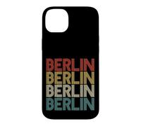 Custodia per iPhone 14 Plus Retro Distressed Germania Berlino Deutschland