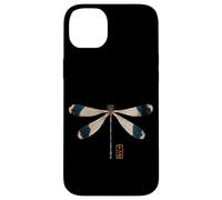 Custodia per iPhone 14 Plus Retro Vintage Japan Art Libellula