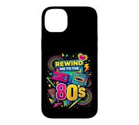 Custodia per iPhone 14 Plus Rewind Me to the 80s Vintage Nostalgia - Videocassetta retrò