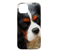 Custodia per iPhone 14 Plus Ritratto Di Un Re Carlo Cavalier Spaniel