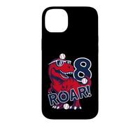 Custodia per iPhone 14 Plus ROAR 8 ANNI DINOSAURIER BASEBALL 8° COMPLEANNO
