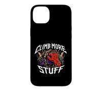 Custodia per iPhone 14 Plus Rock Climber Bouldering CLIMB MORE STUFF