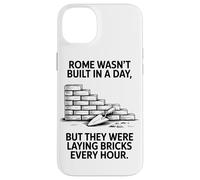 Custodia per iPhone 14 Plus Roma Non È Stata Costruita In Un Giorno, Ma I Mattoni