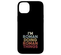 Custodia per iPhone 14 Plus Roman Name Roman Personalized Name First Given