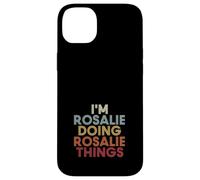 Custodia per iPhone 14 Plus Rosalie Name Rosalie Personalized Name First Given