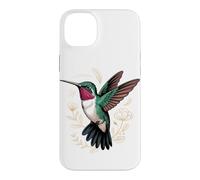 Custodia per iPhone 14 Plus Ruby-Throated Hummingbird Garden Bird Birder