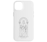Custodia per iPhone 14 Plus S. Paul Apostle Vintage Graphic Design for Believers