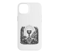 Custodia per iPhone 14 Plus Sacro Graal Leggenda Arturiana Sacro Calice Line Art