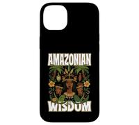 Custodia per iPhone 14 Plus SAGGEZZA AMAZZONICA Culture antiche Popoli indigeni Giungla