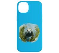 Custodia per iPhone 14 Plus Salva il lamantino e mostra il tuo amore per le mucche di mare