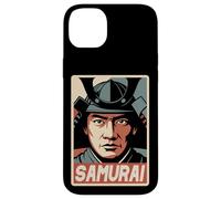 Custodia per iPhone 14 Plus Samurai giapponese Ukiyo-e Anime Retro Giappone Bushido Souvenir