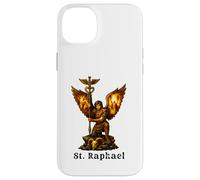 Custodia per iPhone 14 Plus San Arcangelo Raffaele Arte Cristiana Fede