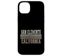 Custodia per iPhone 14 Plus San Clemente California retrò