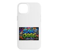 Custodia per iPhone 14 Plus San Jose CA California Stati Uniti Silicon Valley Graffiti Art