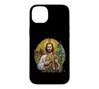 Custodia per iPhone 14 Plus San Judas Tadeo Siempre A Mi Lado