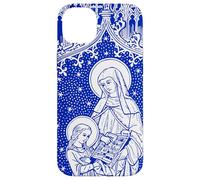 Custodia per iPhone 14 Plus Santa Anna Maria Patrona dei Bambini Madri Cattolica