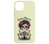 Custodia per iPhone 14 Plus Santa Muerte Santo Popolare Spirituale