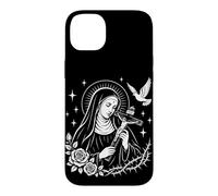 Custodia per iPhone 14 Plus Santa Rita di Cascia Patrona Cattolica dell'Impossibile