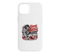 Custodia per iPhone 14 Plus Santuario contro l'ombra Oni Samurai Epic Anime