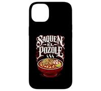 Custodia per iPhone 14 Plus Saquen El Pozole Menudo Messicano Divertente Menudo Messico Sopa Maiz