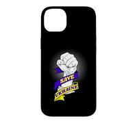 Custodia per iPhone 14 Plus Save Ukraine - Stop Russia - Stop alla guerra in Ucraina