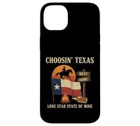 Custodia per iPhone 14 Plus Scegliere il Texas Shining Star State in mente Country Cowboy