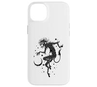 Custodia per iPhone 14 Plus Scimmia Mistica Notte Luna Crescente