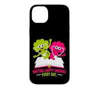 Custodia per iPhone 14 Plus Scrivere Happy Endings Every Day Design