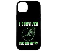 Custodia per iPhone 14 Plus Scuola di matematica di trigonometria divertente sono sopravvissuto
