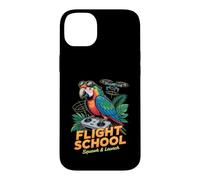 Custodia per iPhone 14 Plus Scuola di volo Squawk e lancio Parrot Drone