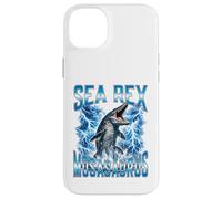Custodia per iPhone 14 Plus Sea Rex Mosasaurus Ocean Predator Dinosaur Ragazzi