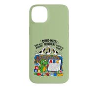 Custodia per iPhone 14 Plus Seagull Dino Mite Kinder Dinosaur Back to School Student Kid
